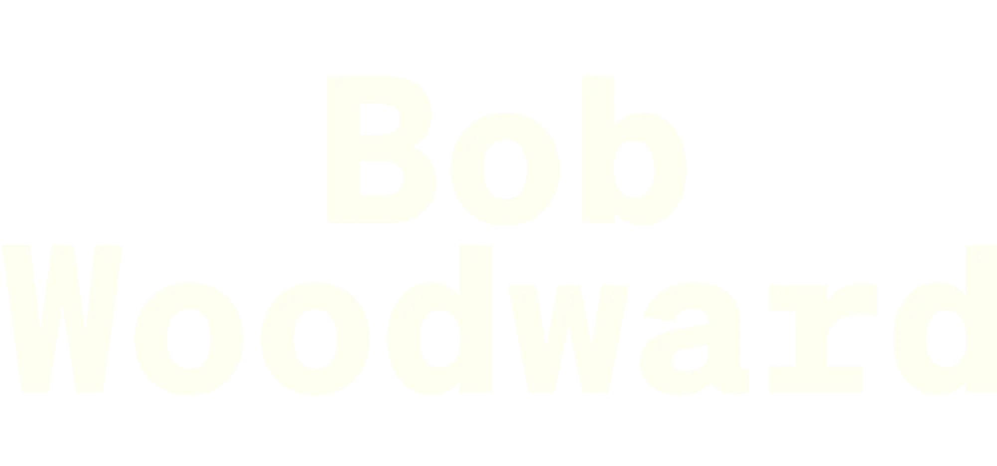 Bob Woodward