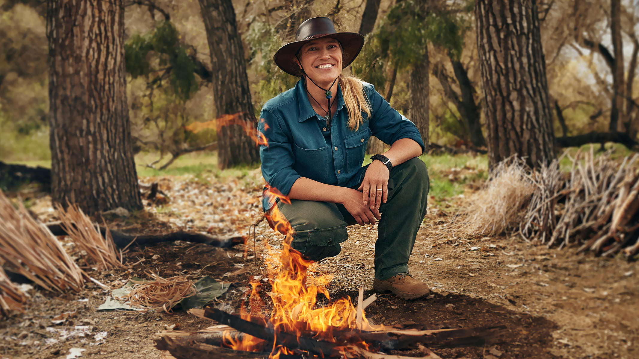 Jessie Krebs Teaches Wilderness Survival