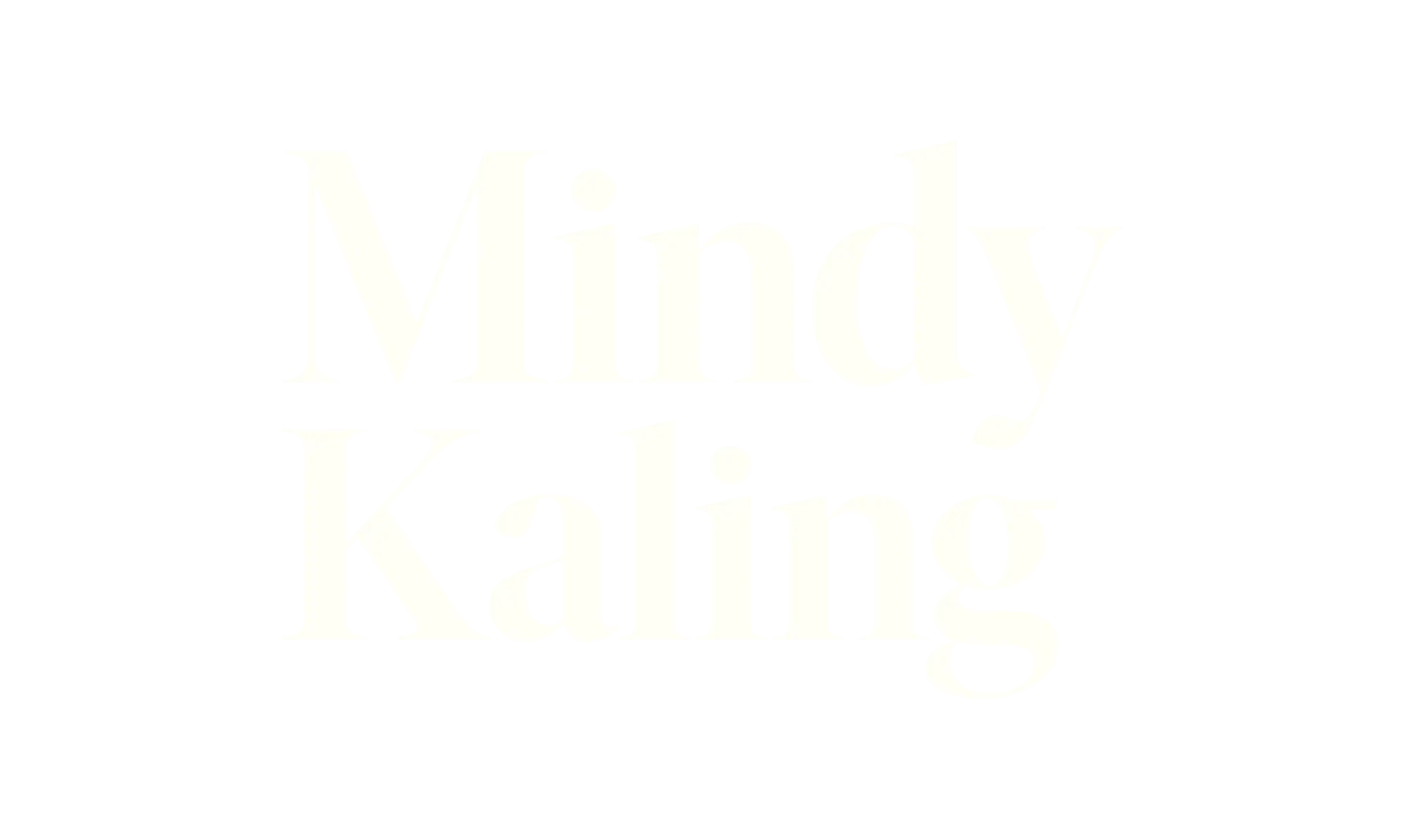 Mindy Kaling