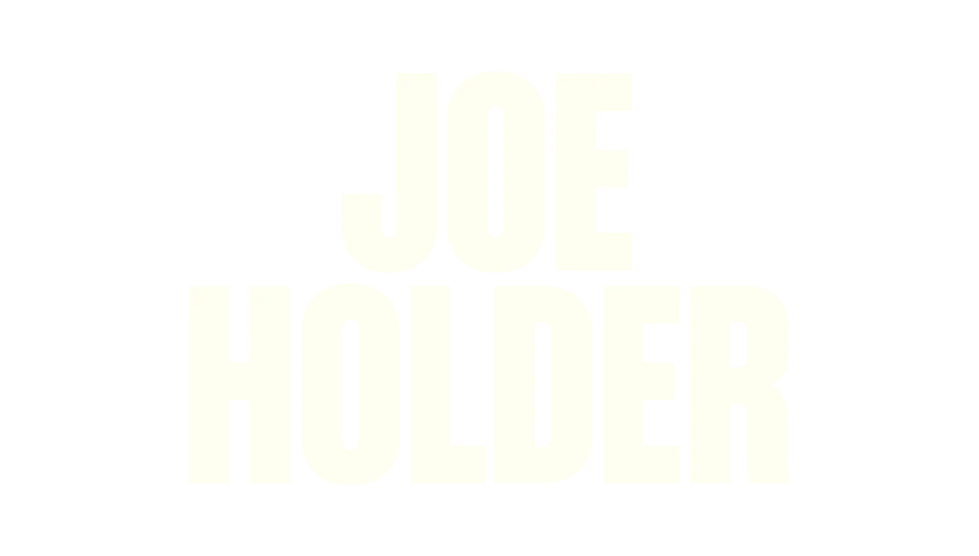 Joe Holder