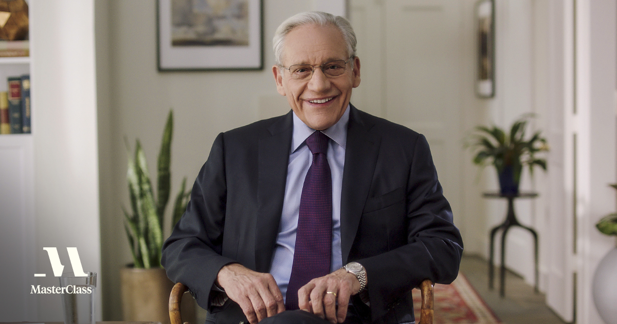 Bob Woodward Teaches Investigative Journalism Masterclass